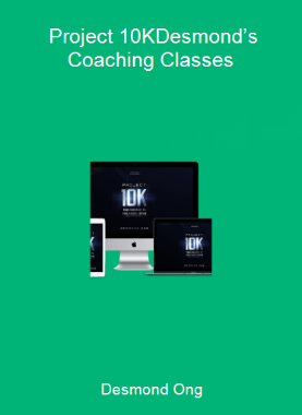 Desmond Ong - Project 10K-Desmond’s Coaching Classes