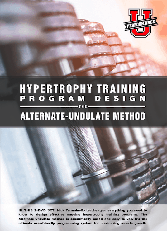 Nick Tumminello - Hypertrophy Training Program Design 