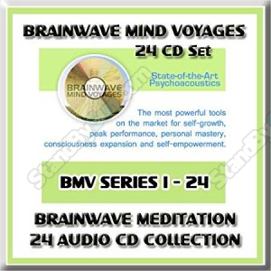 Brainwave Mind Voyages 24 CD Set: Brainwave Meditation Programs, Hemispheric Synchronization, and Brainwave Entrainment TechnologyEditorial Reviews